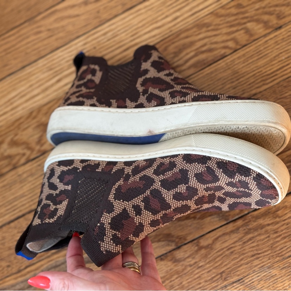Rothy’s The Chelsea Boot Leopard Print - Size 8.5 - Picture 3 of 6